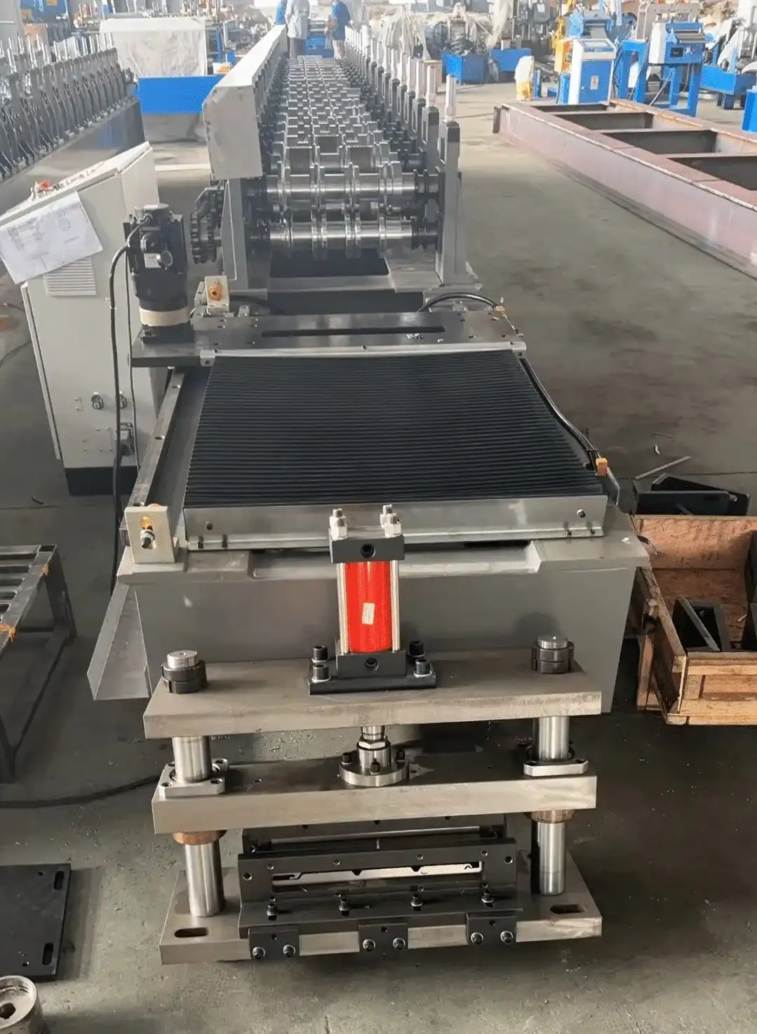 soffit panel roof machine