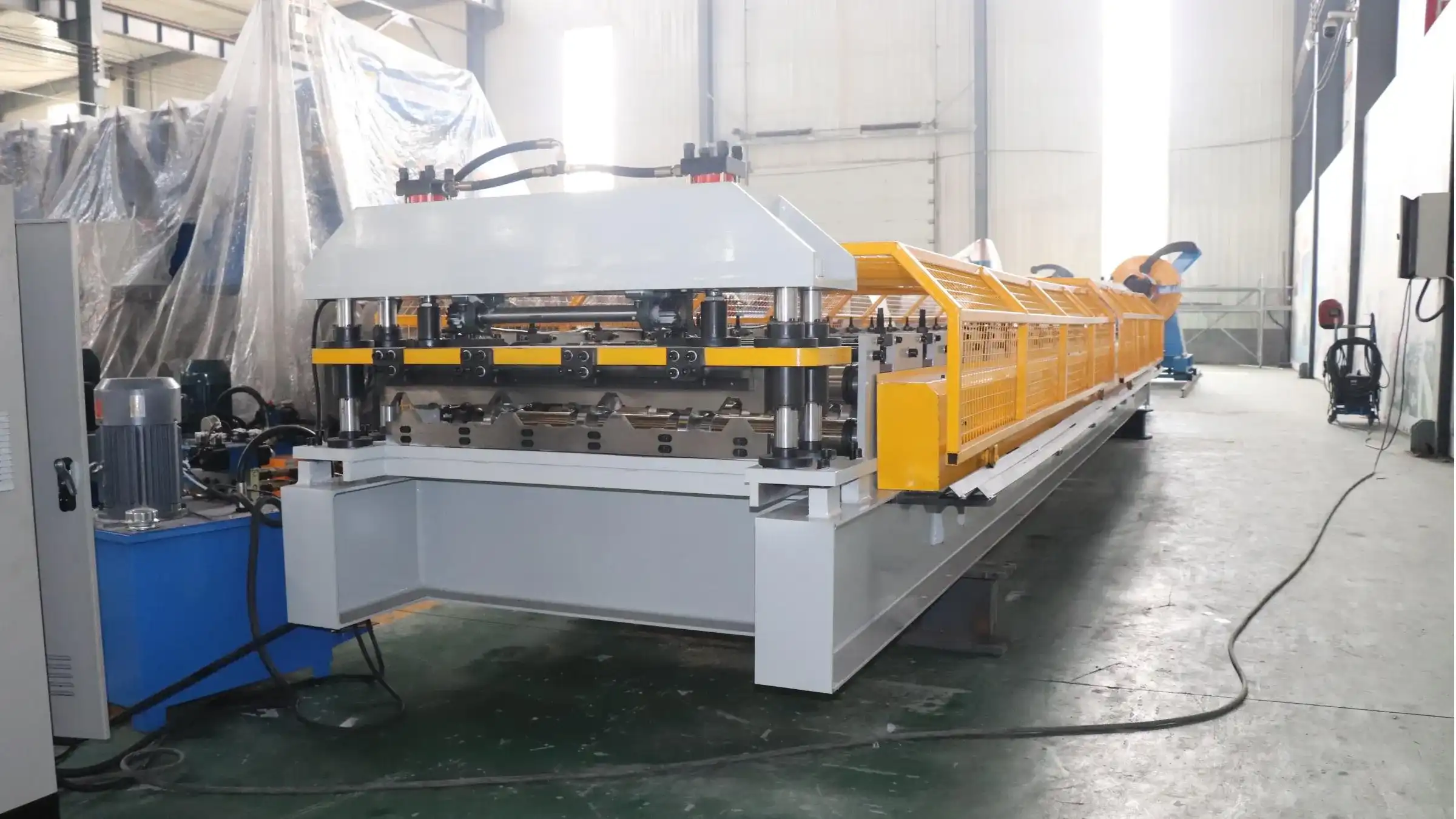 pbr & r roof panel production line pbr & r roof panel production line