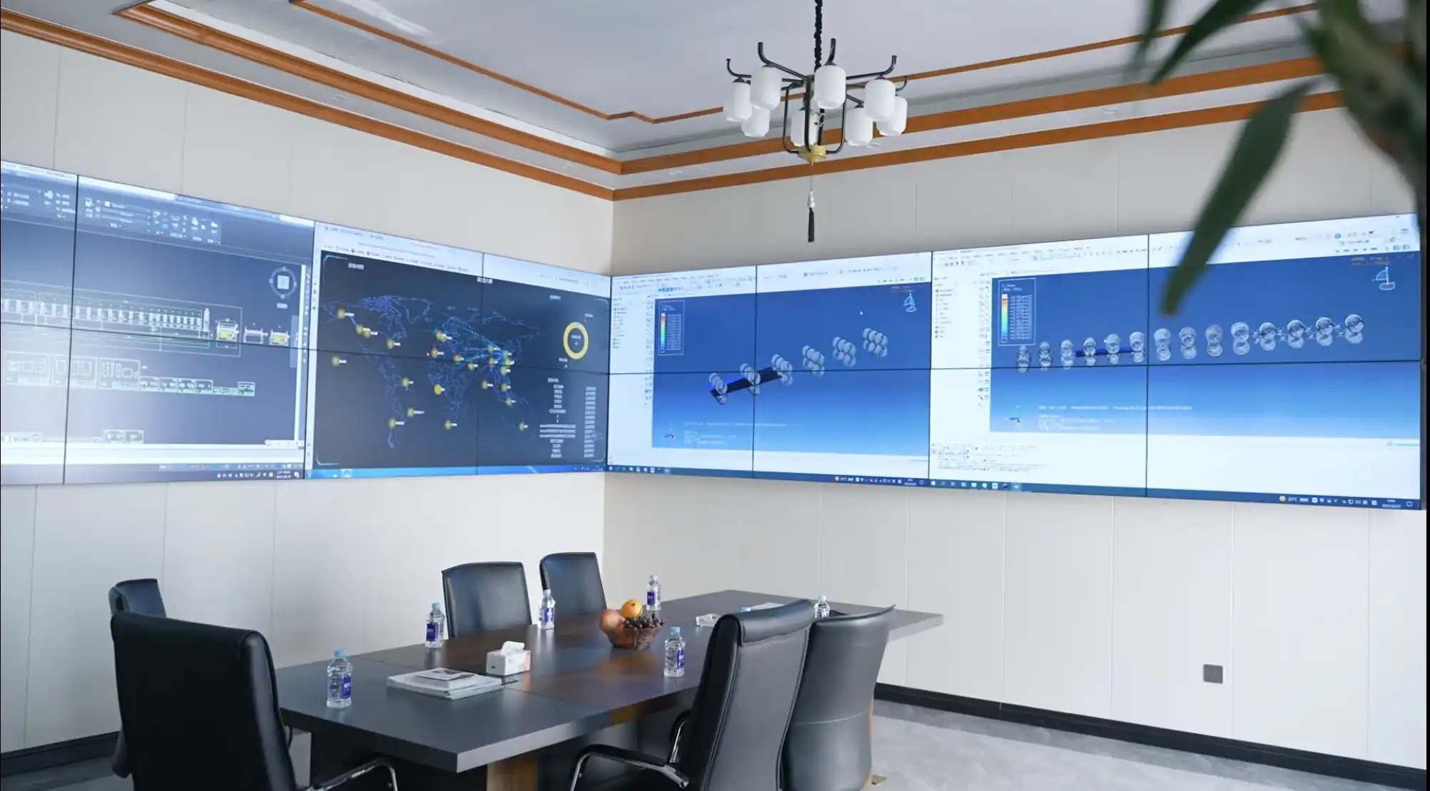 Intelligent operation and maintenance electronic screen