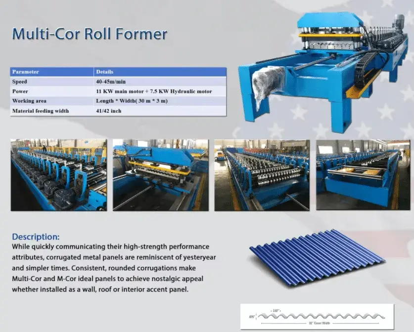 corrugated roof sheet production line corrugated roof sheet production line