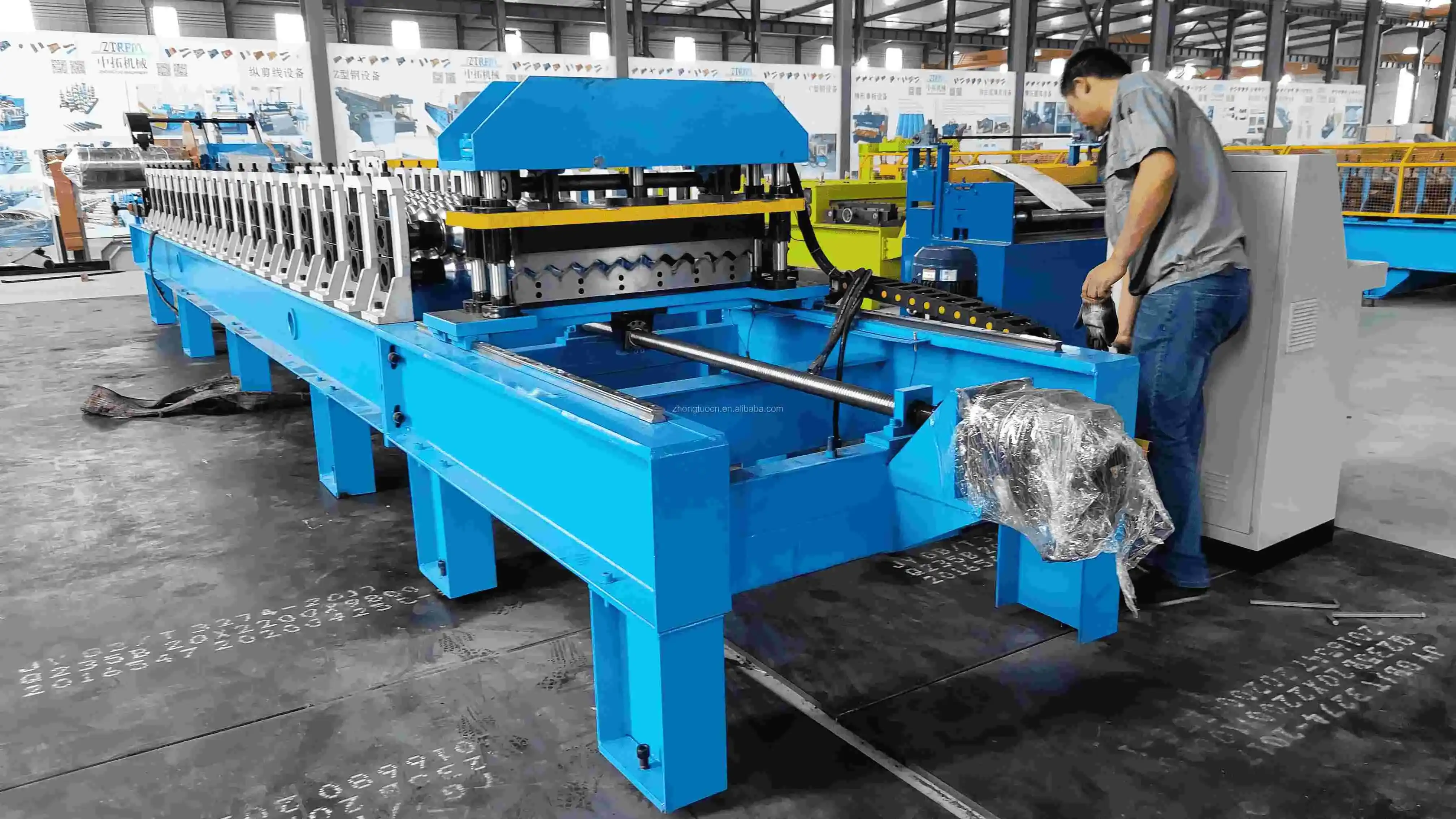corrugated roof sheet production line corrugated roof sheet production line