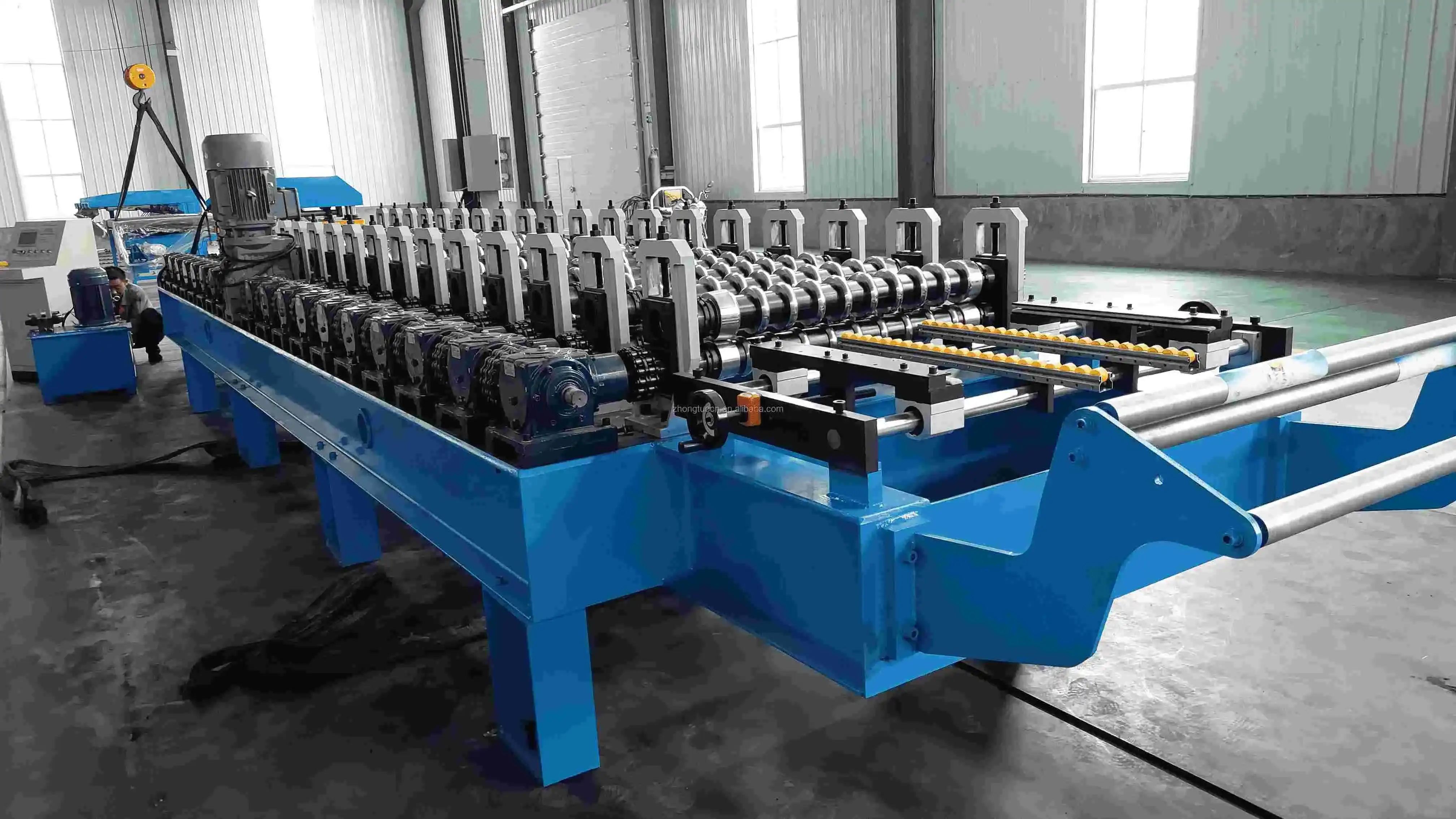corrugated roof sheet production line