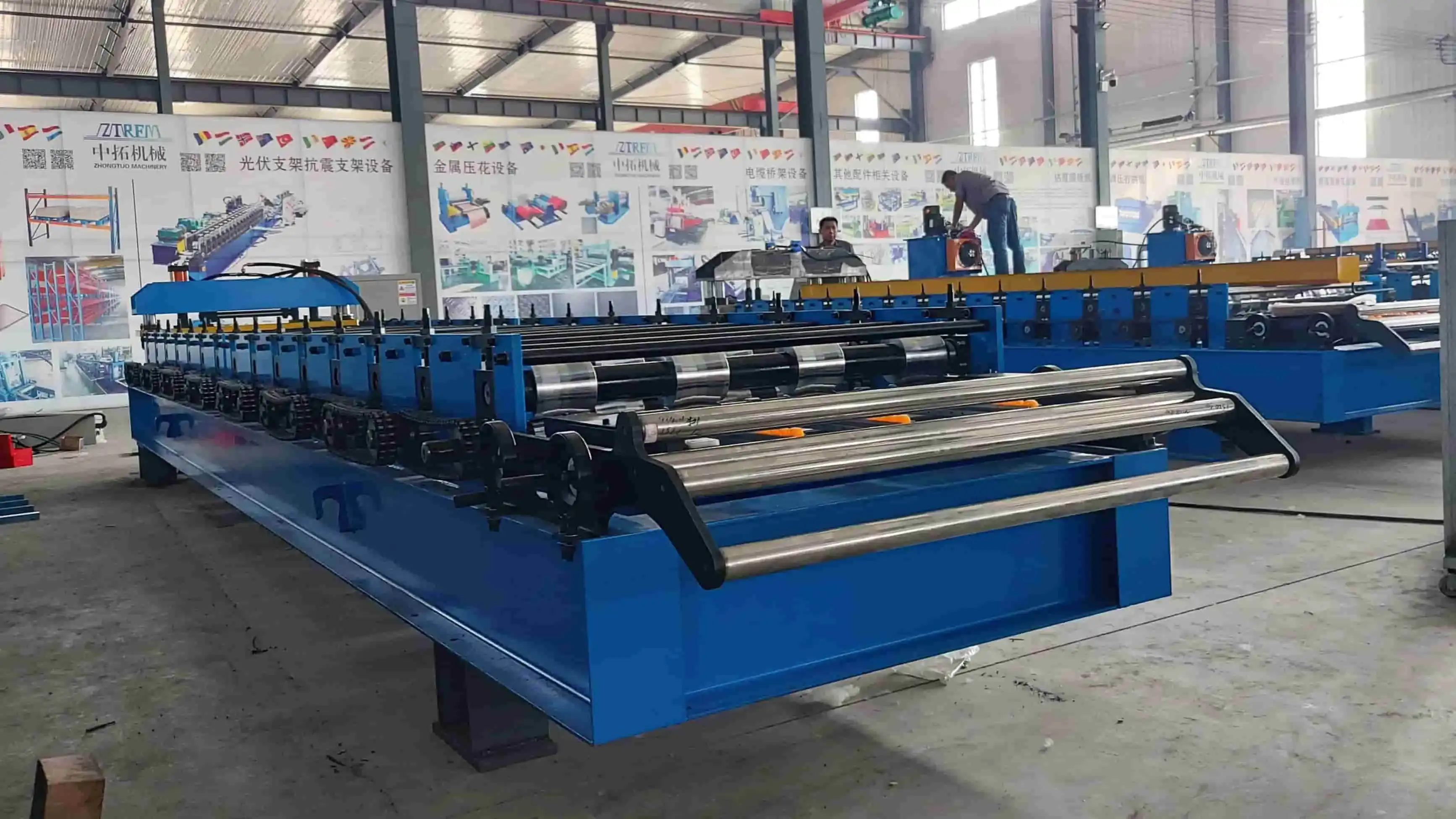 trapezoidal roof sheet machine trapezoidal roof sheet machine