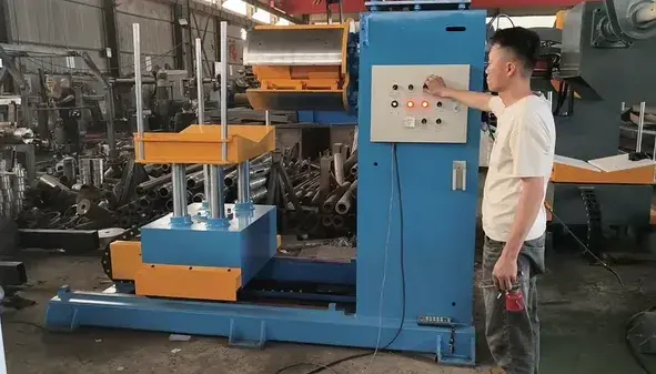 5T Hydraulic decoiler