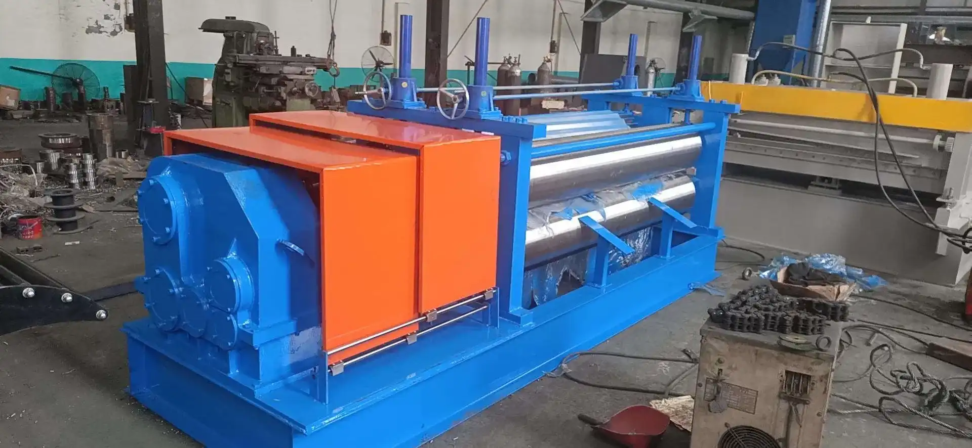 barrel corrugated roof sheet machine barrel corrugated roof sheet machine