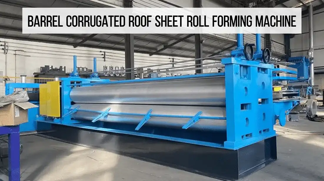 barrel corrugated roof sheet machine barrel corrugated roof sheet machine
