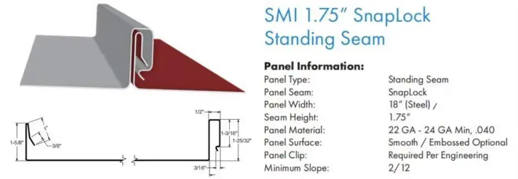 standing seam roof panel profile drawings standing seam roof panel profile drawings