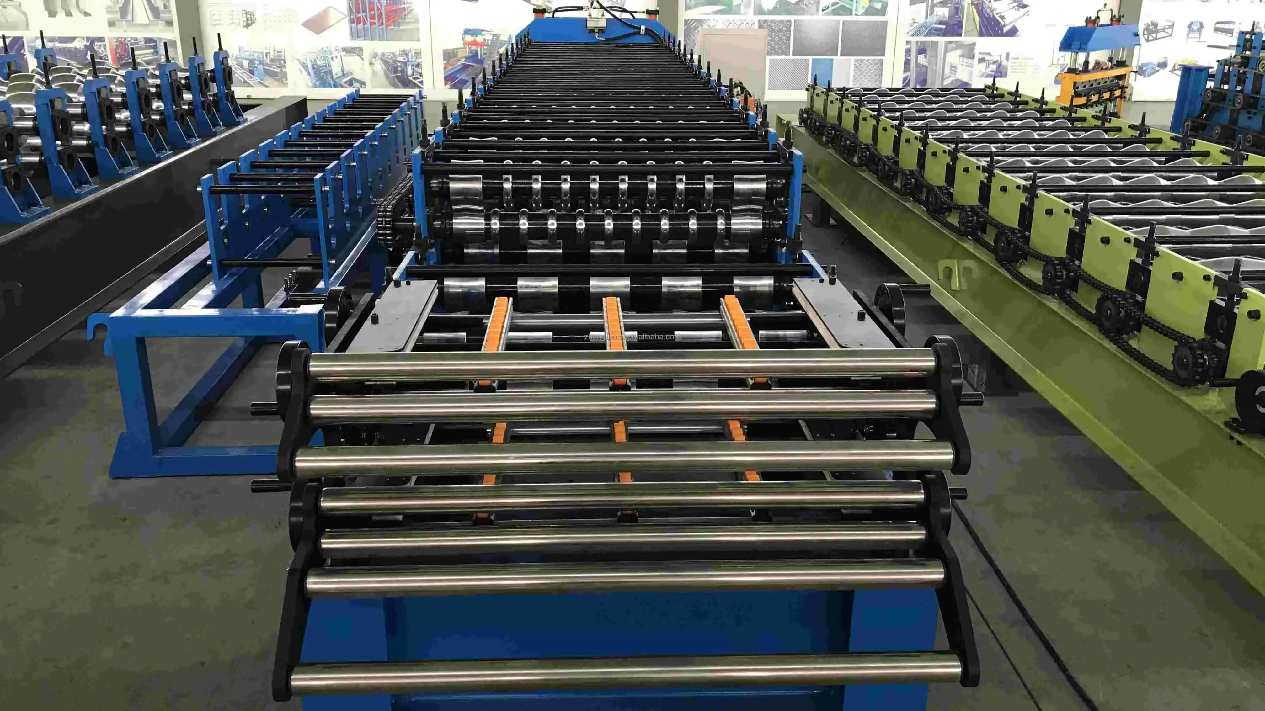 double layer roof tile roll forming machine double layer roof tile roll forming machine