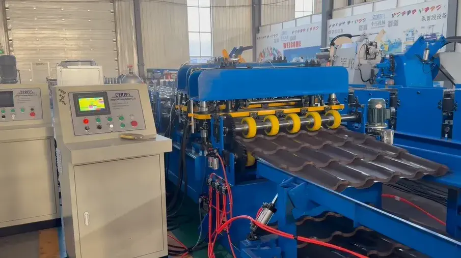  Adamante tile roof machine 