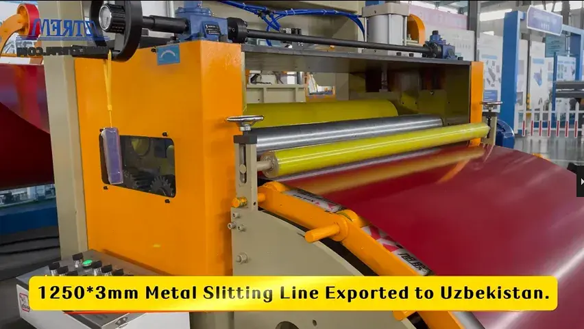 metal sliiting coil line
