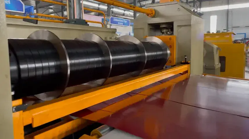 metal slitting coil line metal slitting coil line
