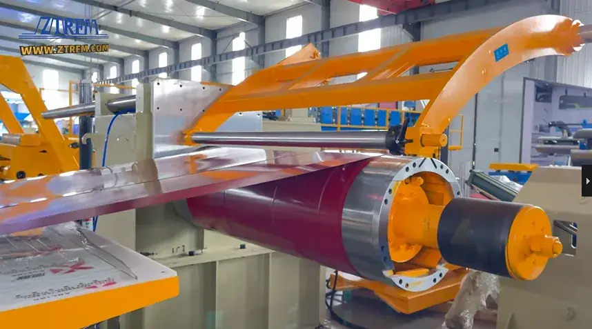 metal slitting coil line metal slitting coil line