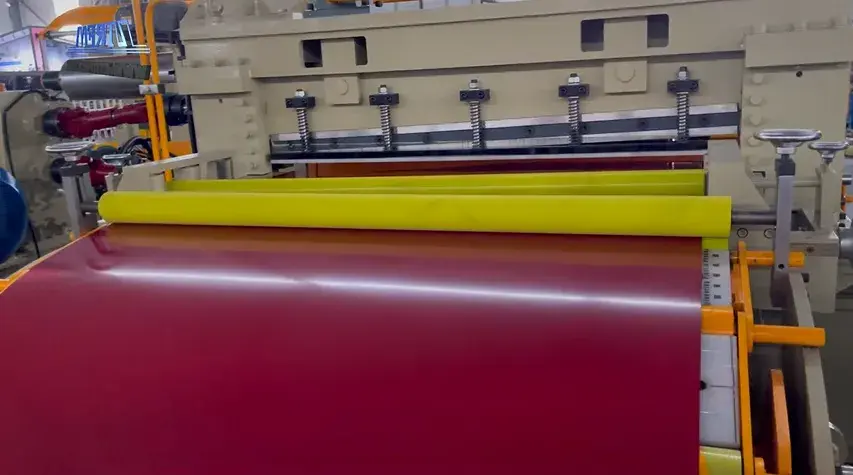 metal slitting coil line