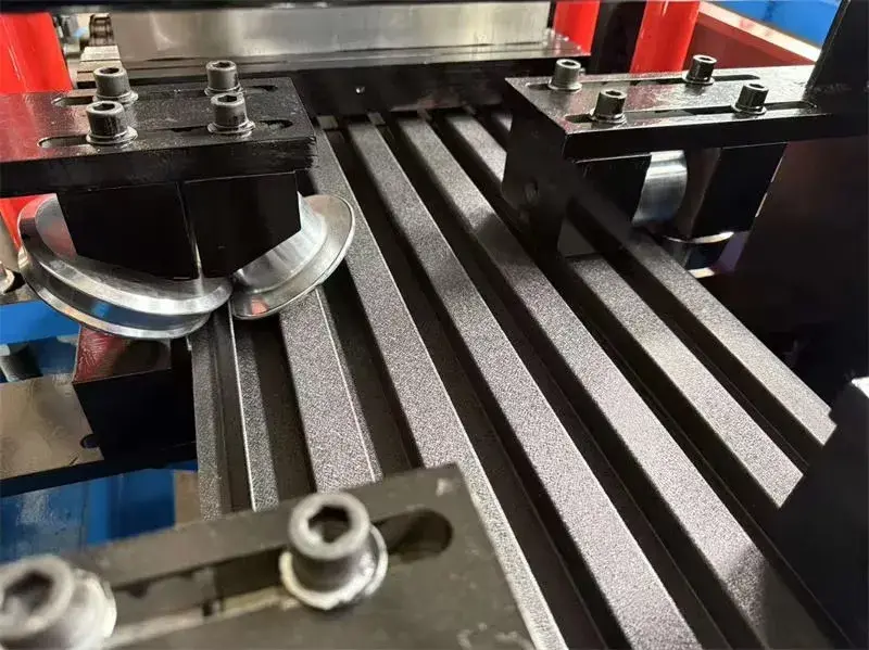 metal wall cladding panel roll forming machine