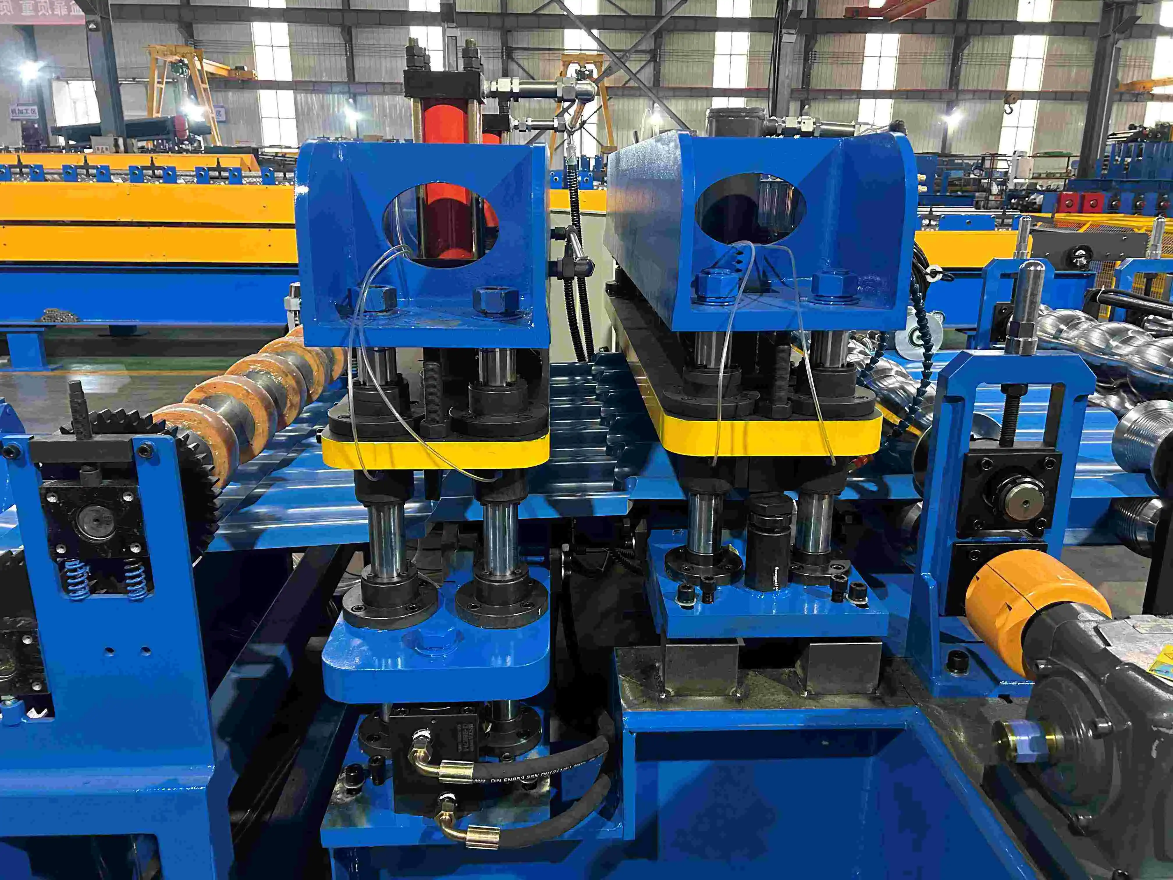 metal glazed roof tile roll forming line metal glazed roof tile roll forming line