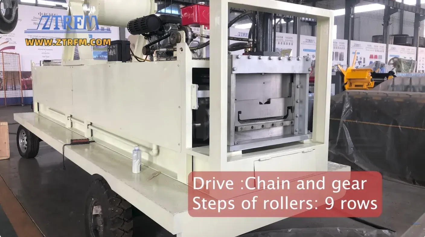 KR18 standing seam roof panel roll forming line KR18 standing seam roof panel roll forming line