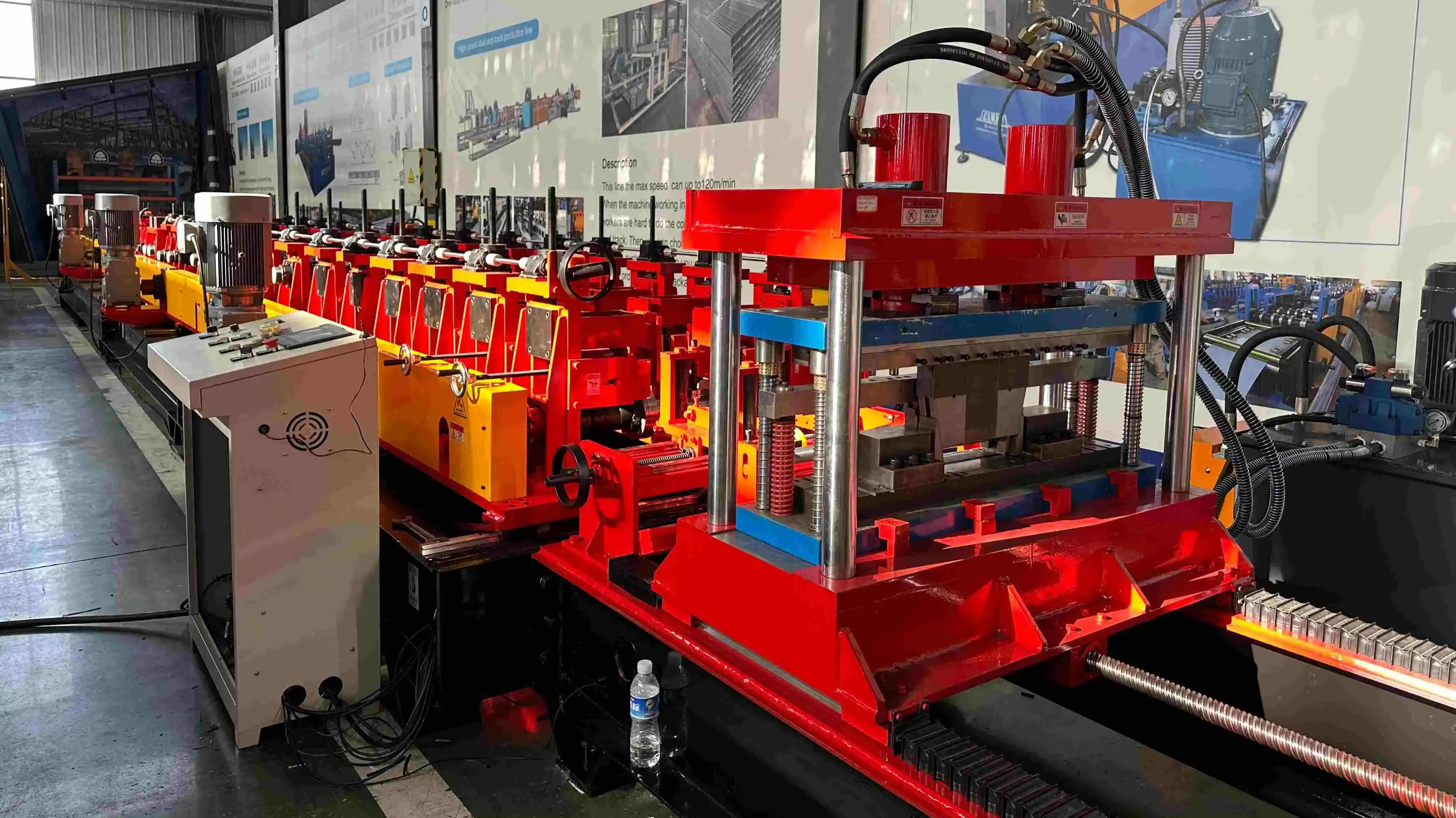 metal cable tray roll forming line metal cable tray roll forming line