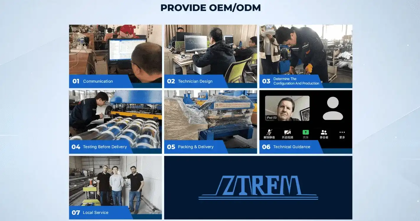 zhongtuo roll forming machine manufacturer