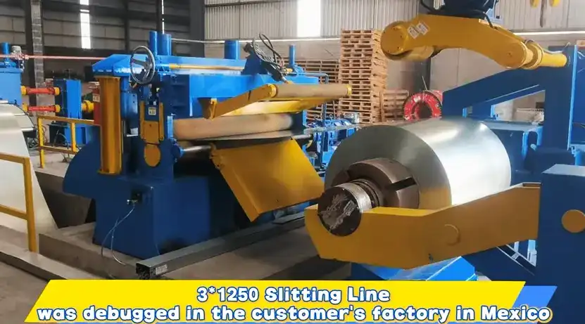 metal coil slitting line metal coil slitting line