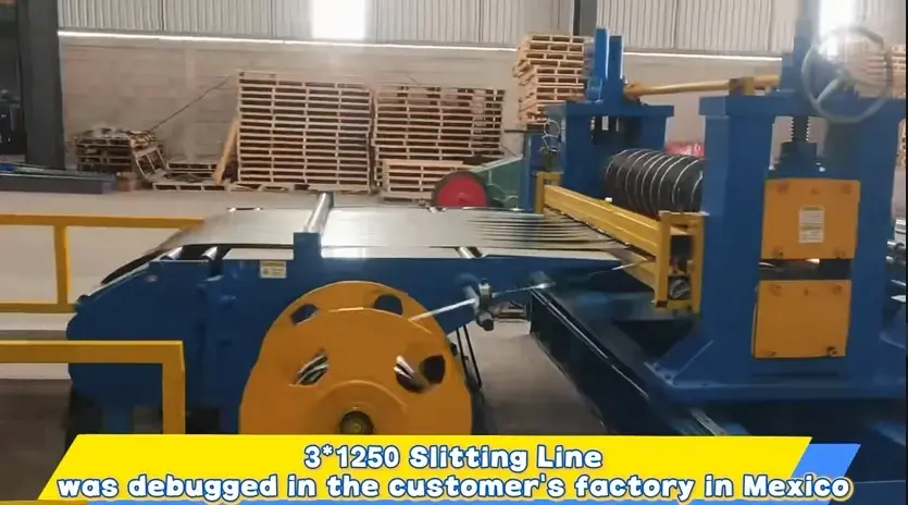 metal coil slitting line metal coil slitting line