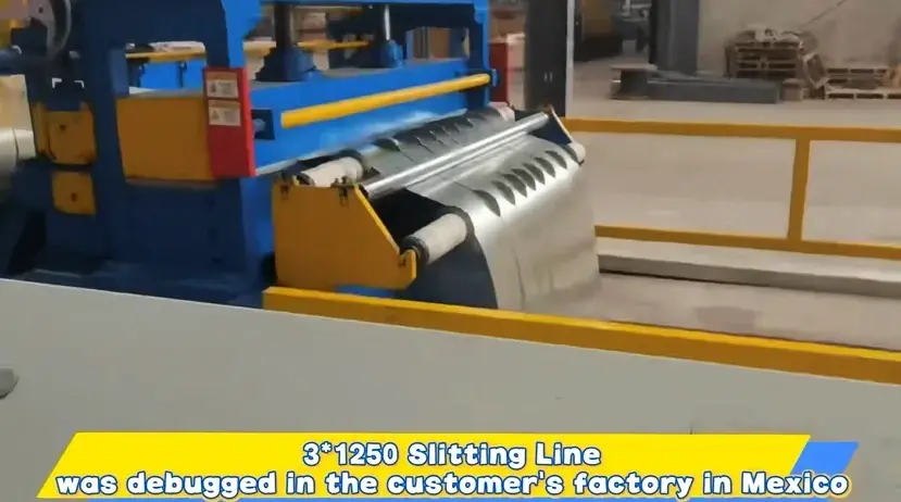 metal coil slitting line