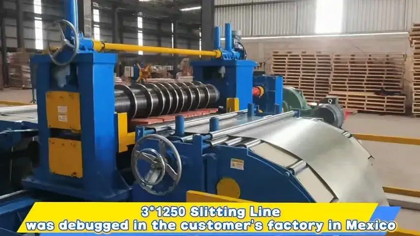 metal coil slitting line metal coil slitting line