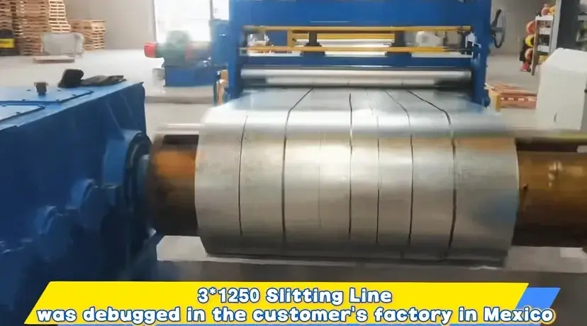 metal coil slitting line metal coil slitting line