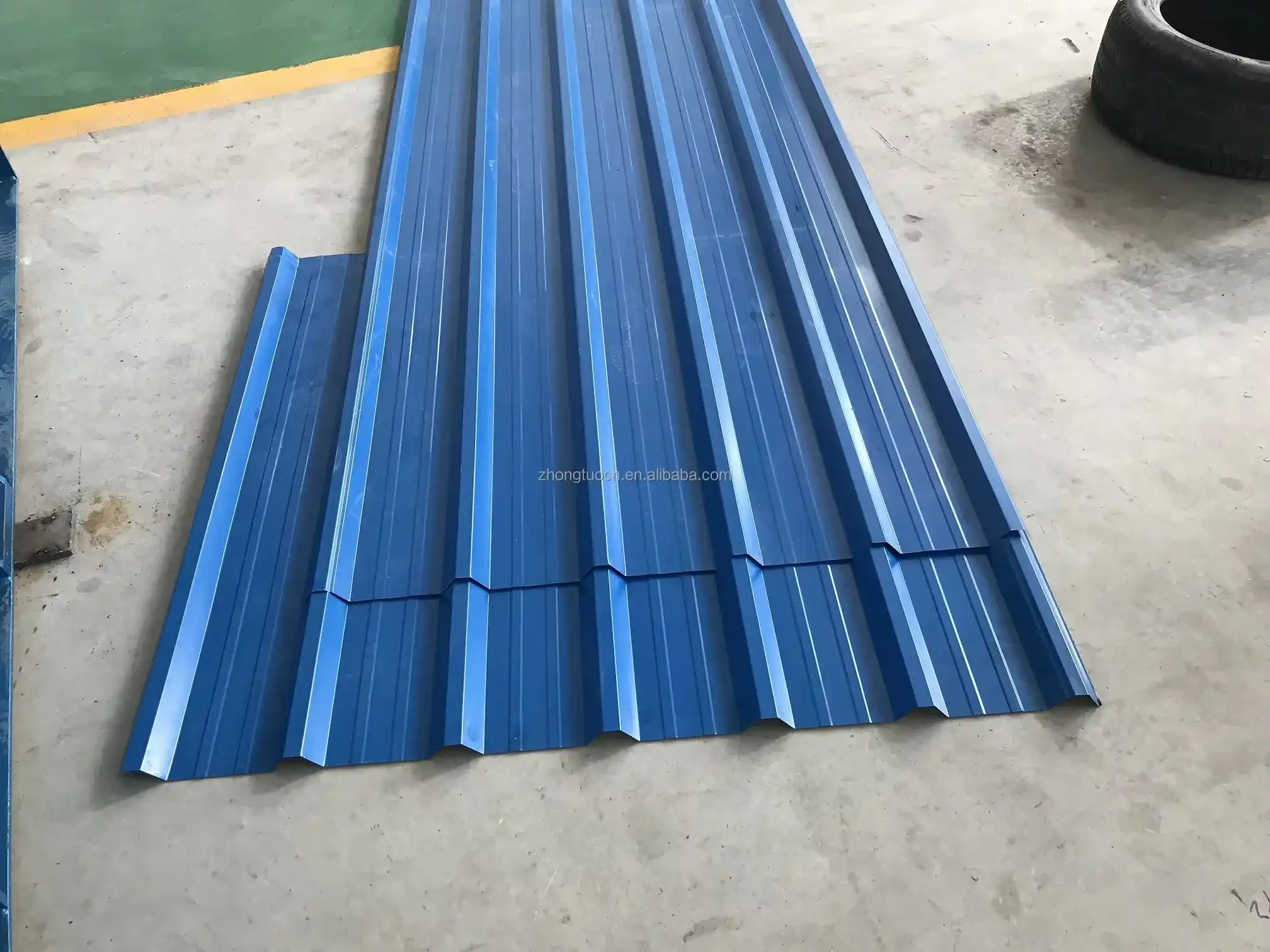 trapezoidal roof panel production line (2) trapezoidal roof panel production line (2)