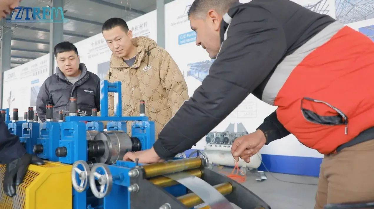 ceiling t bar roll forming line