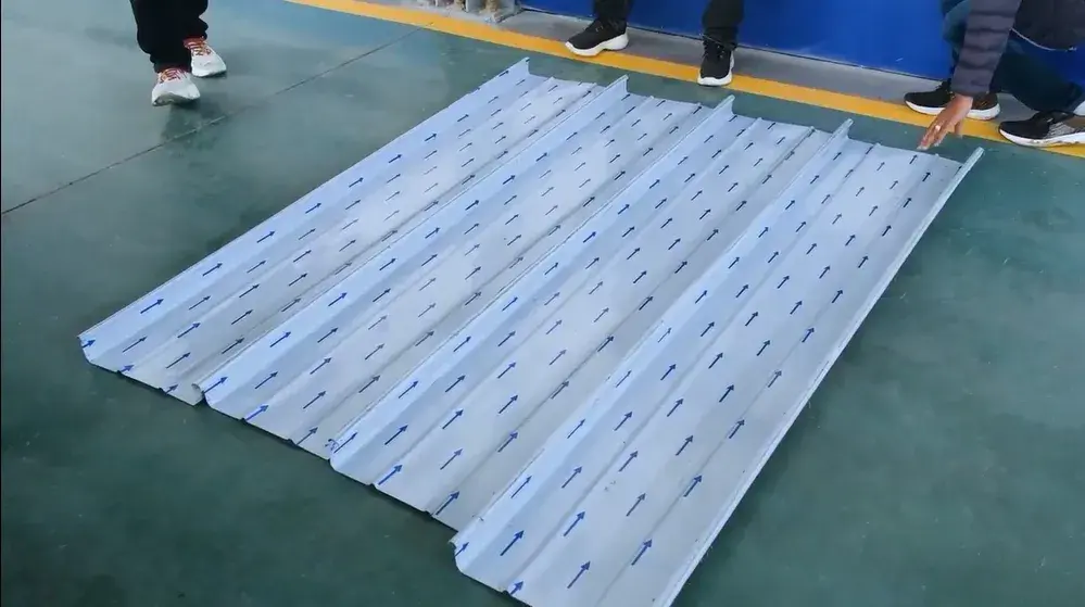standing seam roof panel production line standing seam roof panel production line