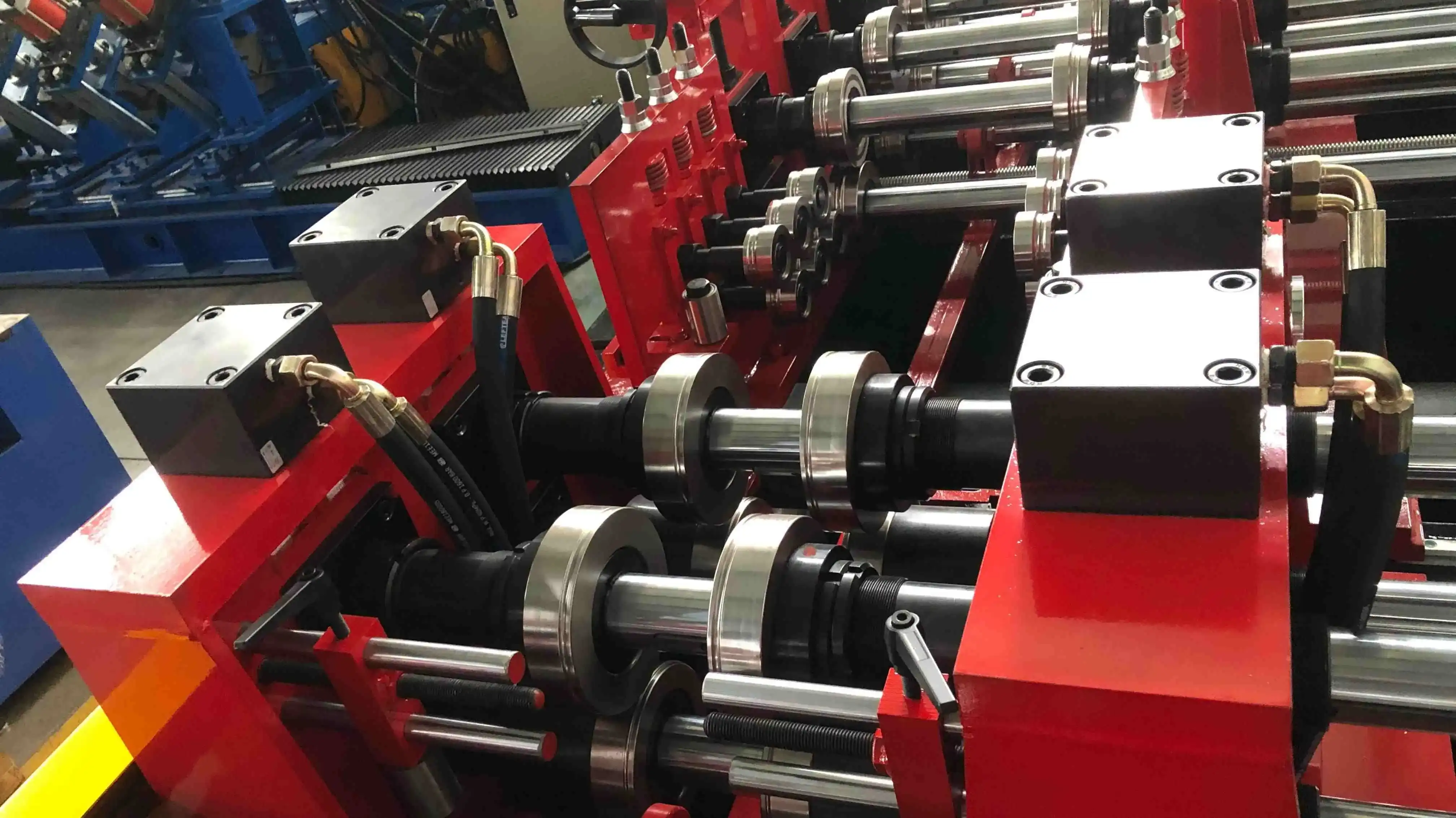 metal cable tray roll forming machine