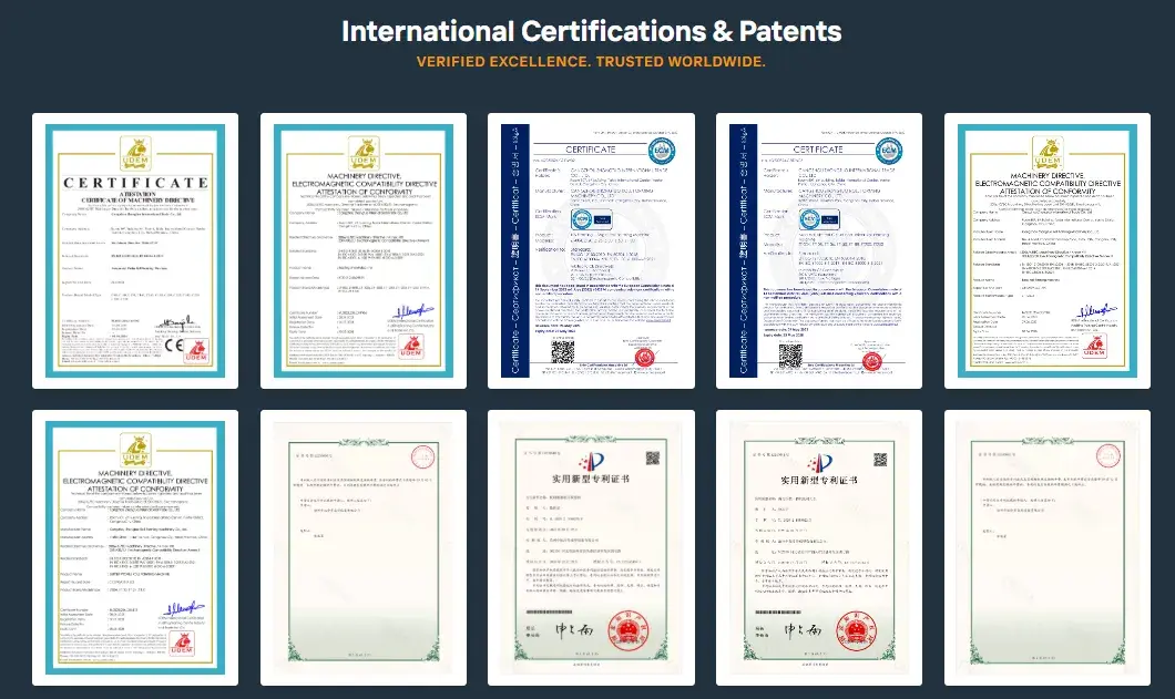 International quality certification International quality certification