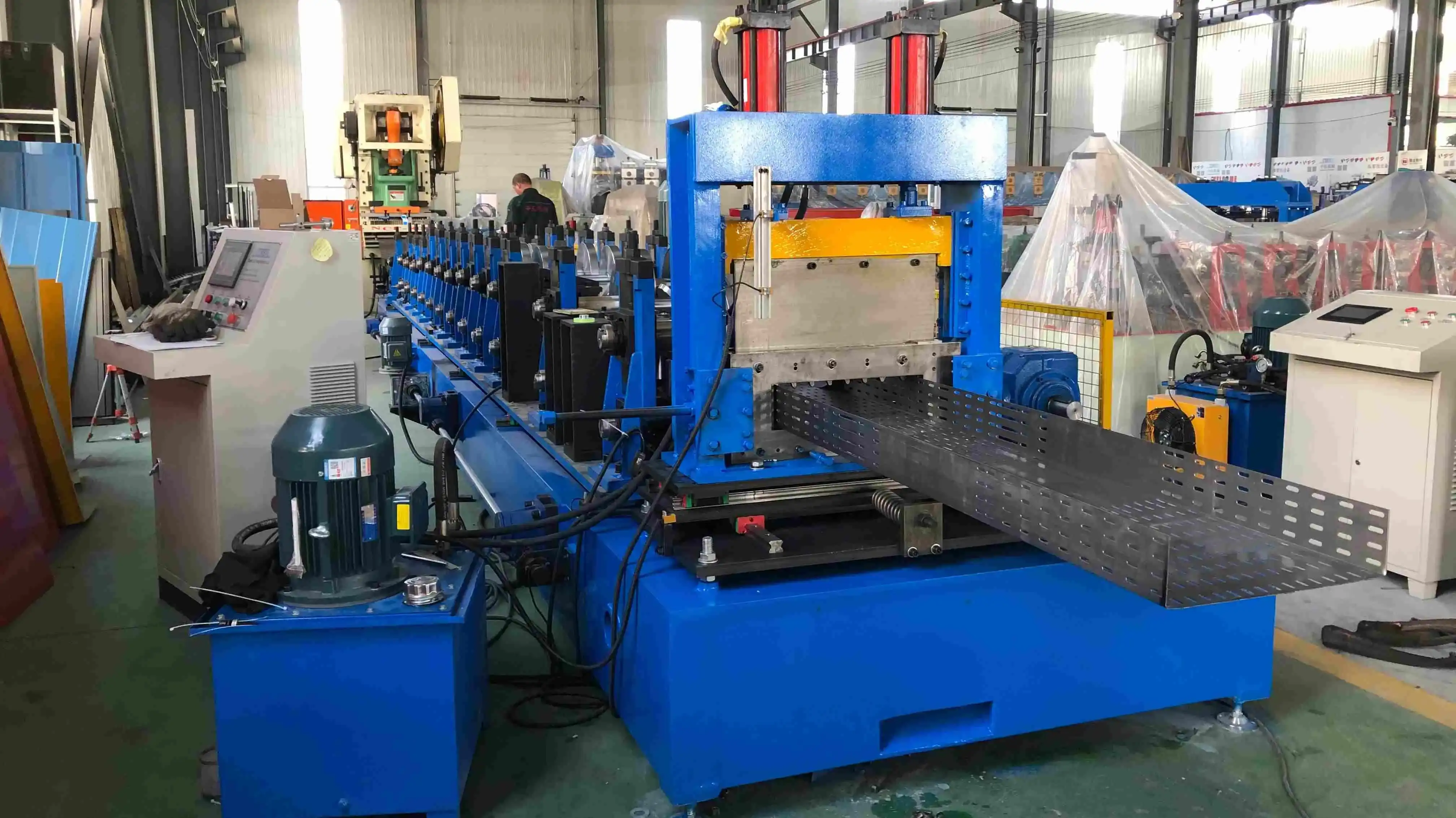 cable tray roll forming machine cable tray roll forming machine