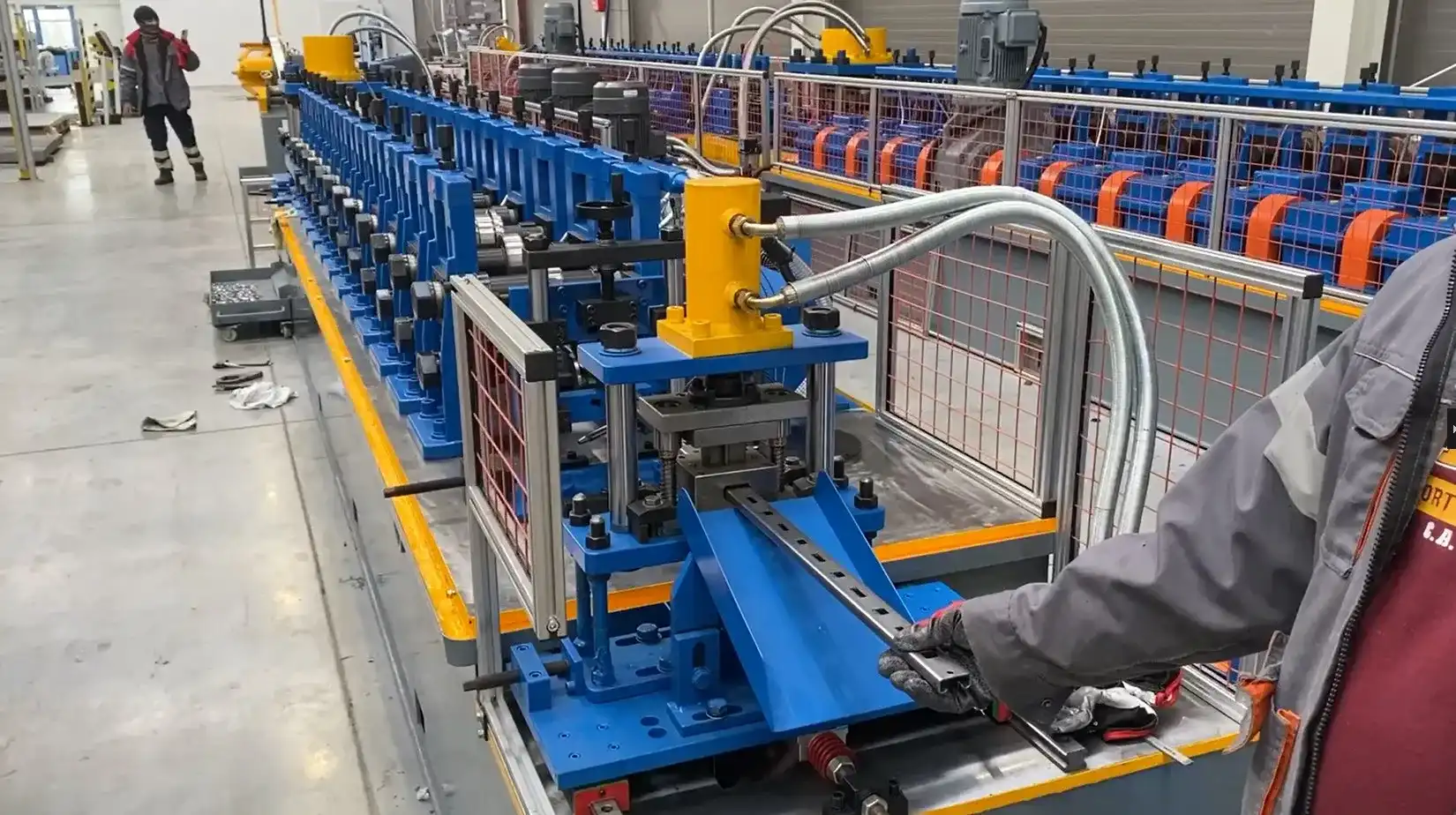 solar structure channel roll forming machine solar structure channel roll forming machine