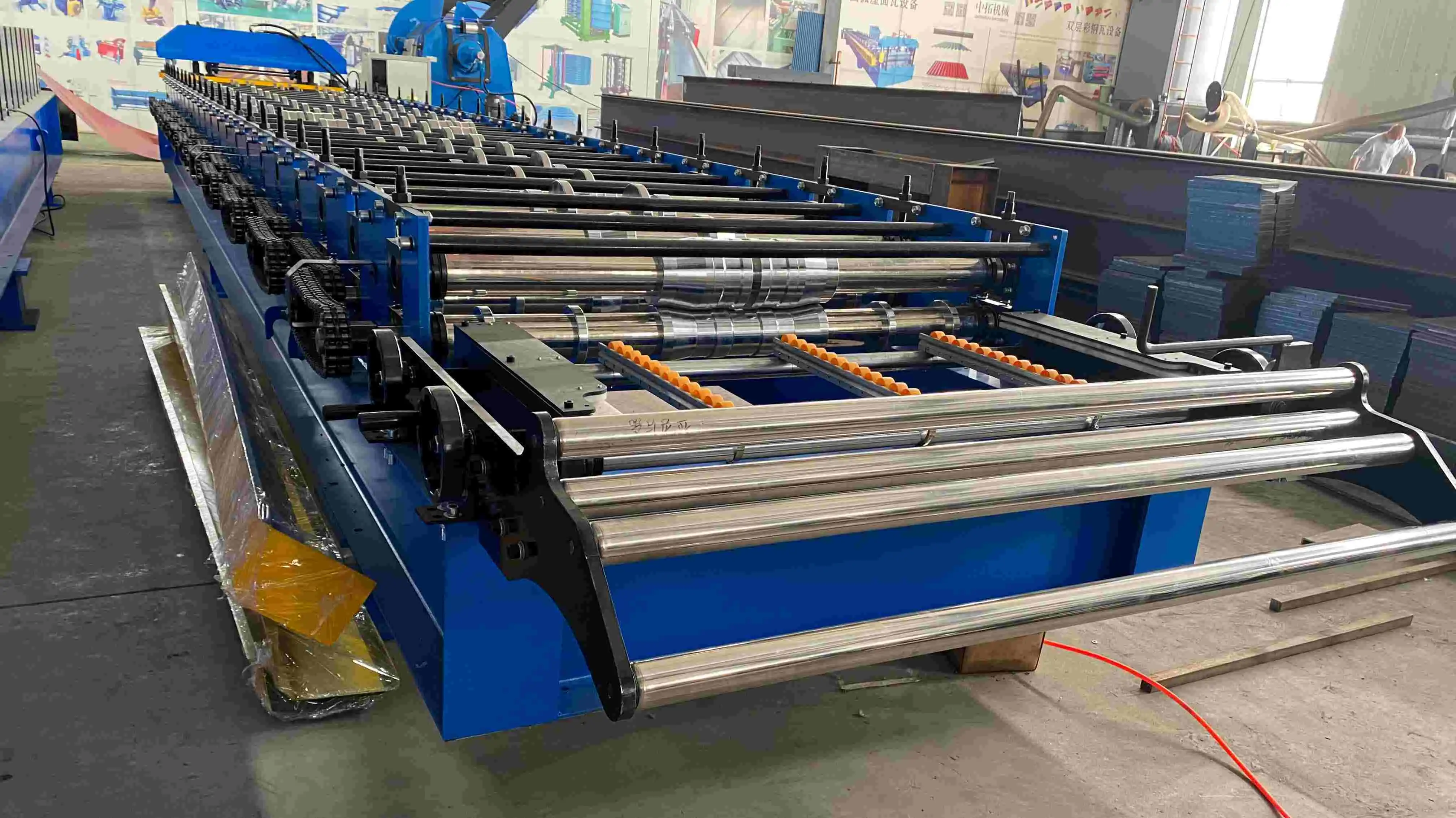 tr4 tr5 trapezoidal roof sheet machine