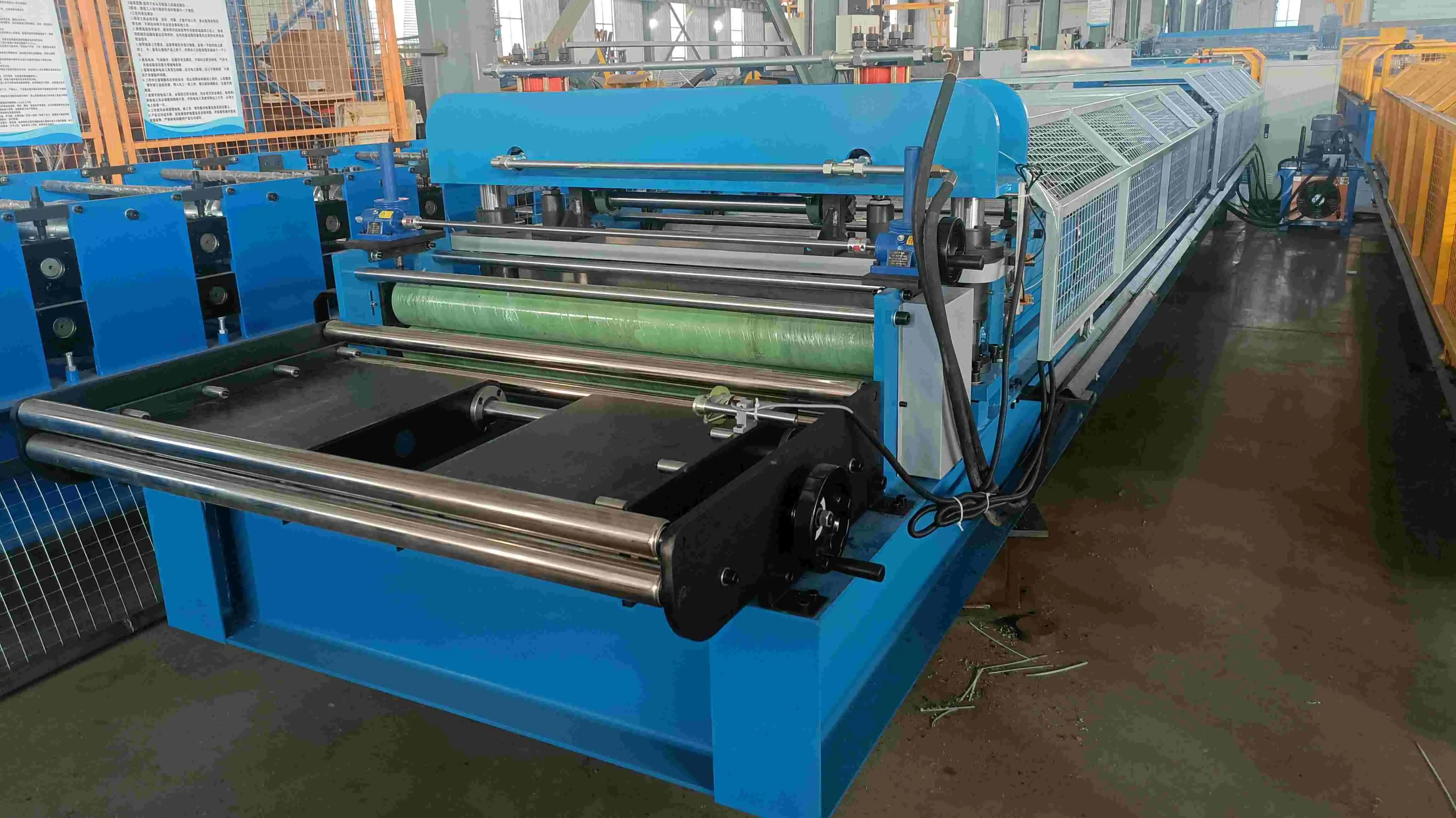 ag trapezoidal roof sheet roll forming machine