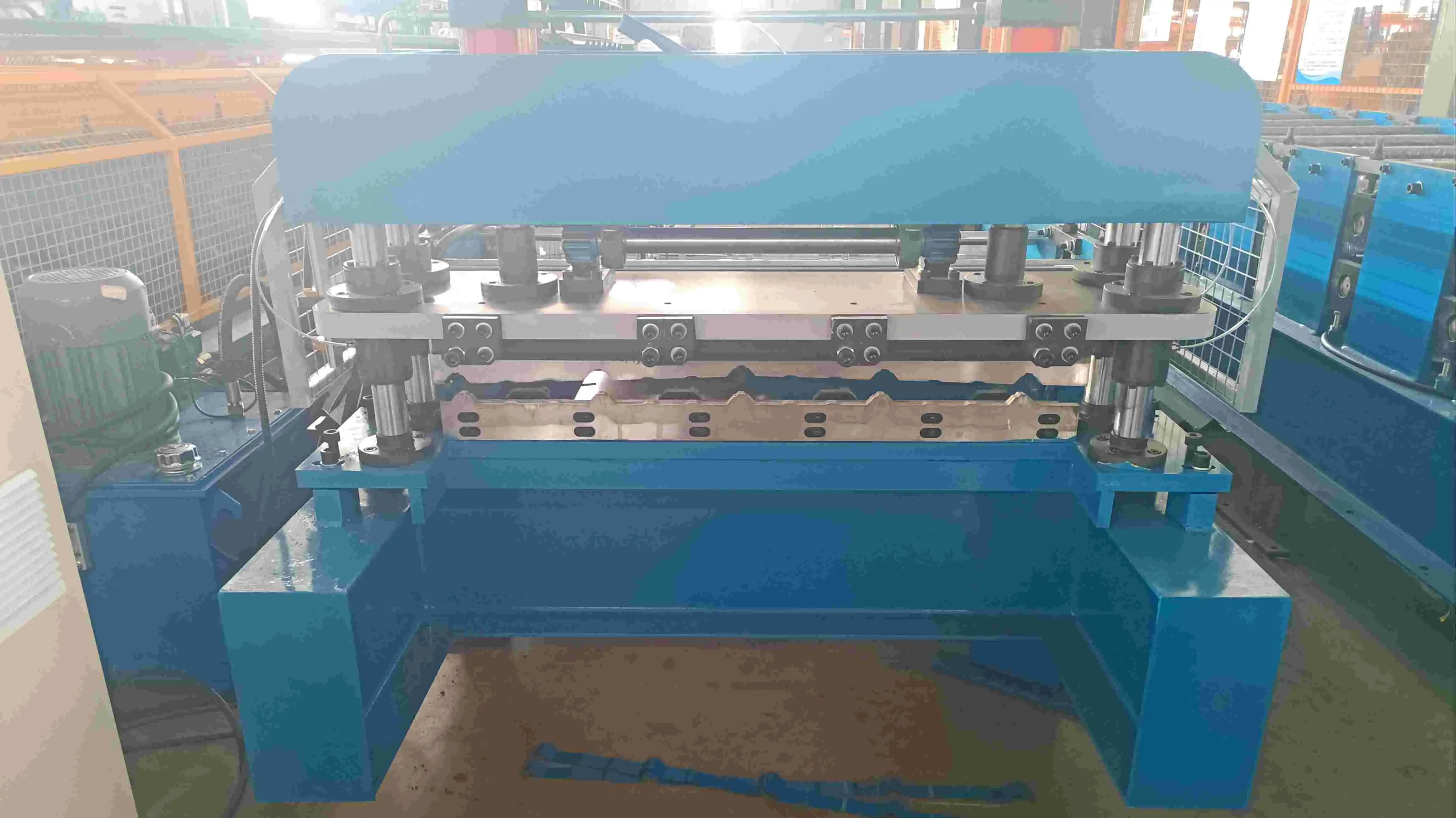 ag trapezoidal roof sheet roll forming machine