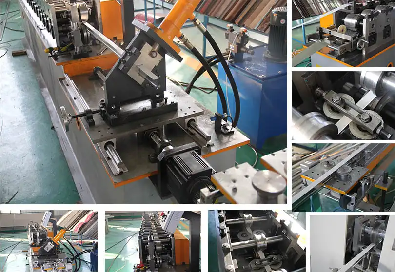 fully automatic ceiling T grid roll forming machine