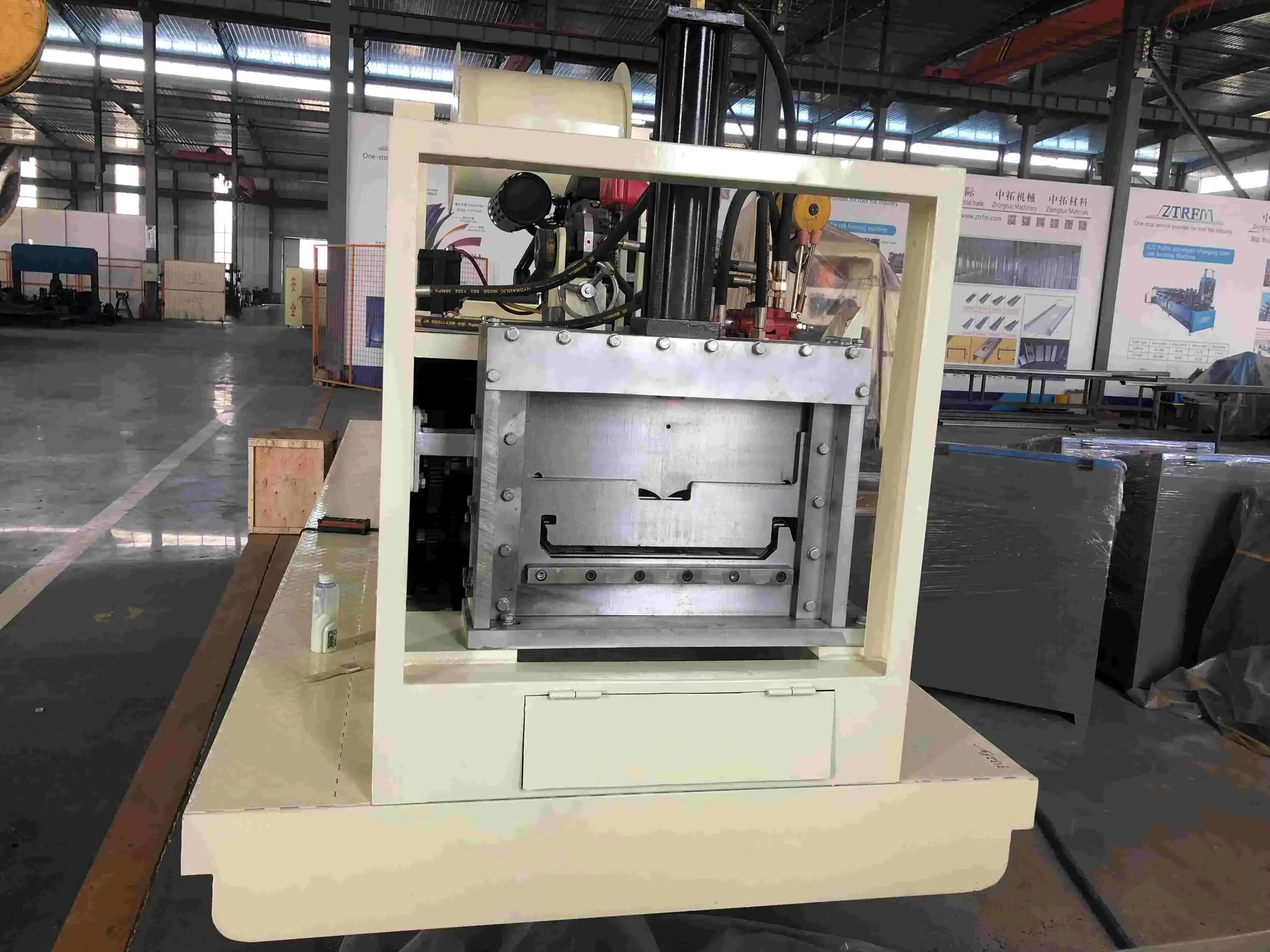 metal wall cladding machine