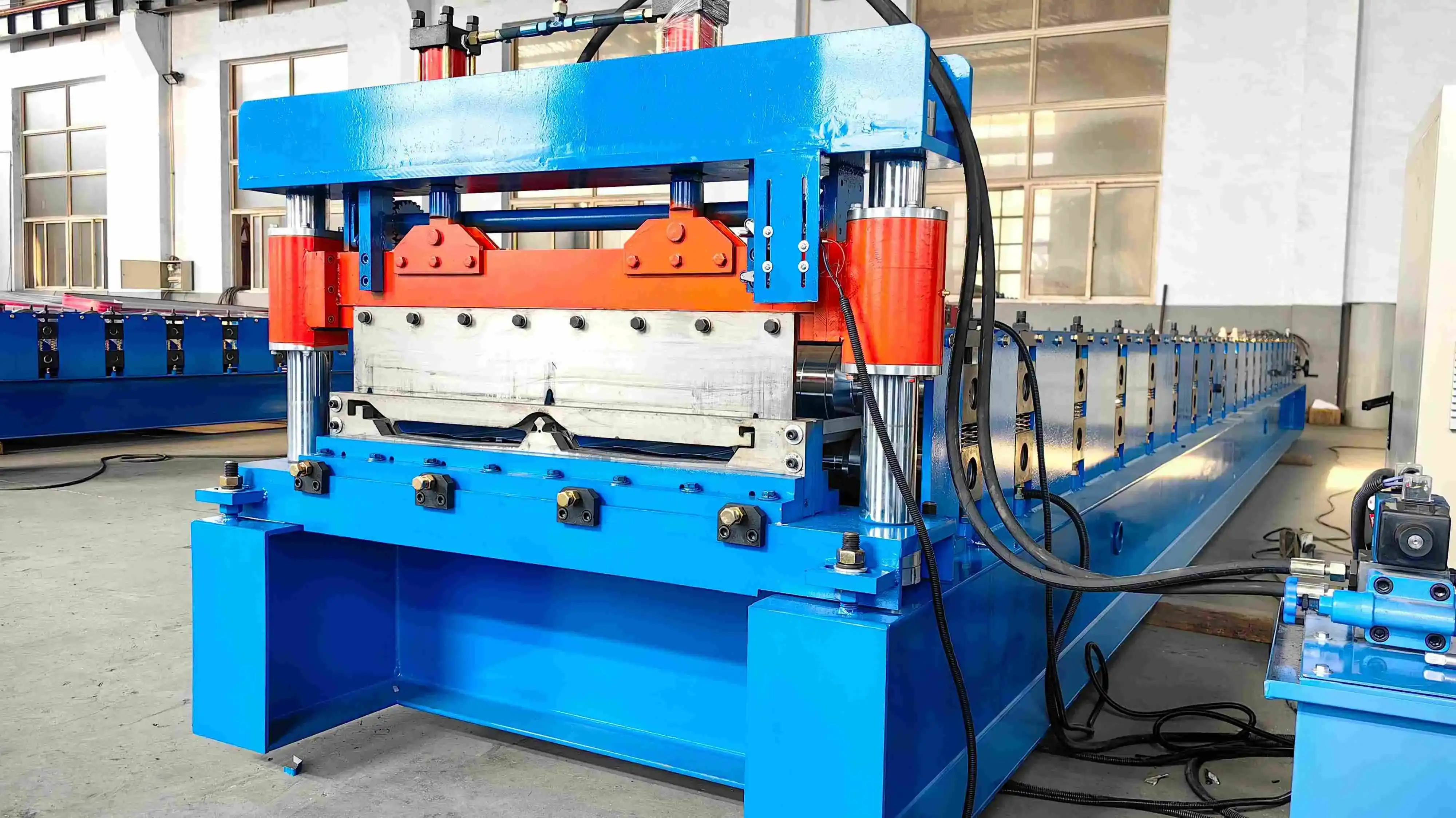 standing seam roof panel roll forming machine