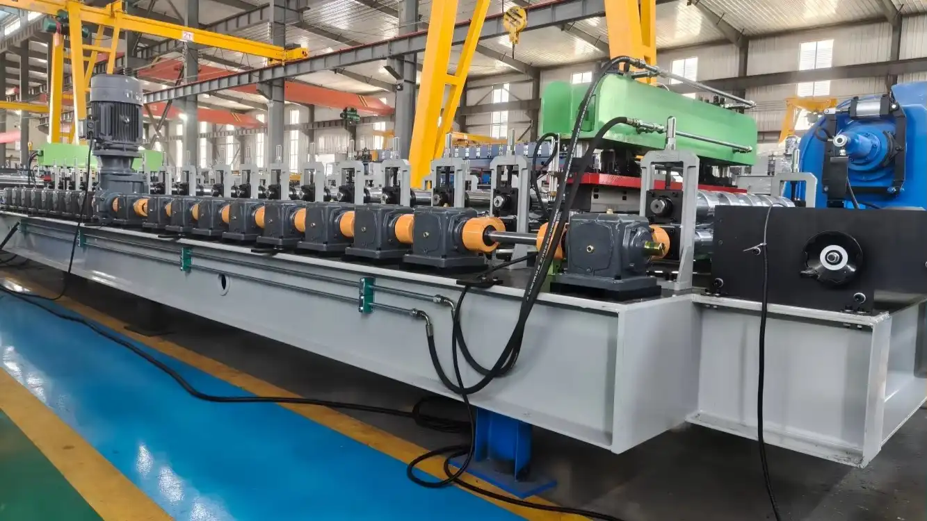 ag trapezoidal roof sheet roll forming machine