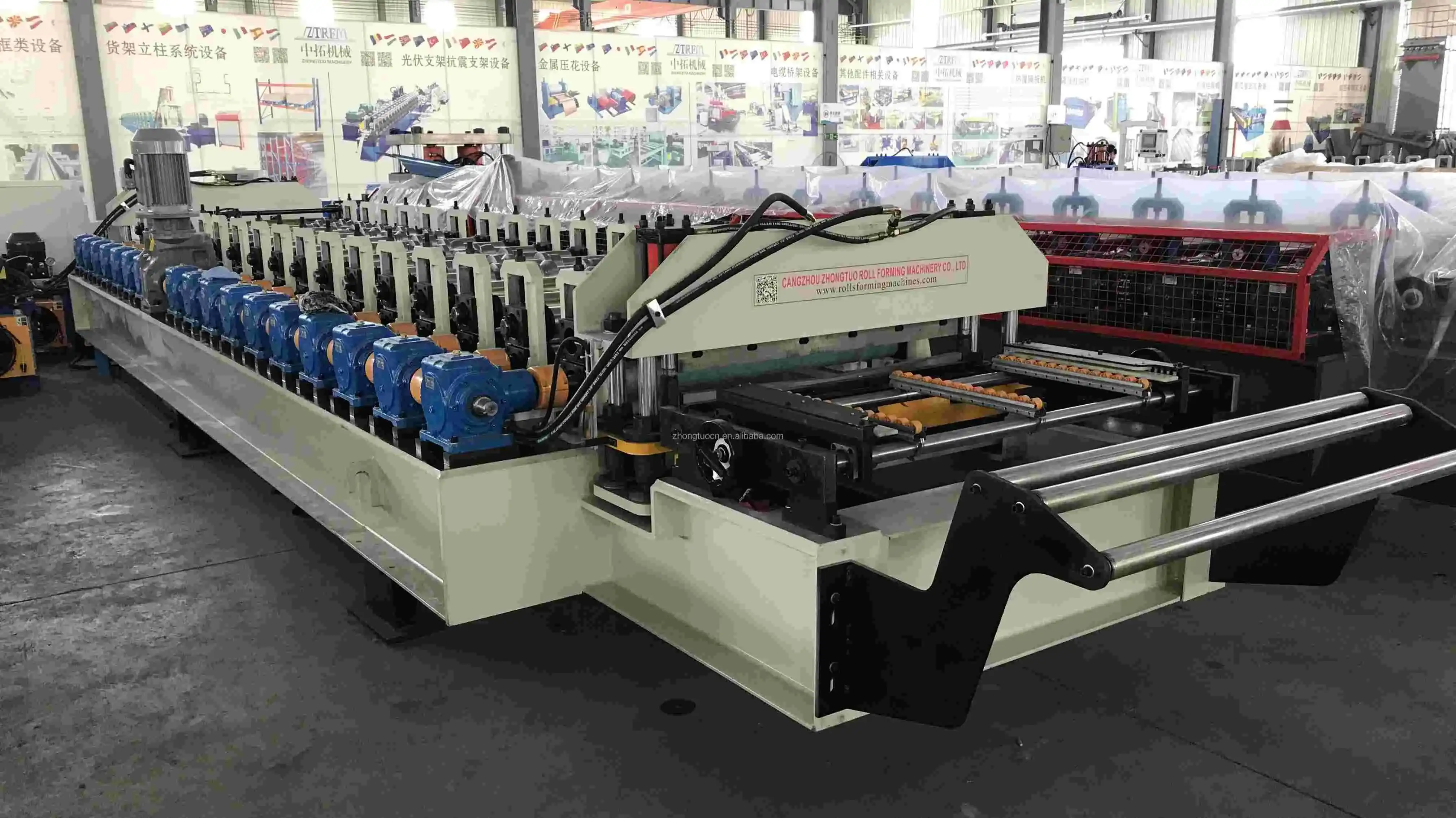 PBR trapezoidal roof sheet roll forming machine PBR trapezoidal roof sheet roll forming machine