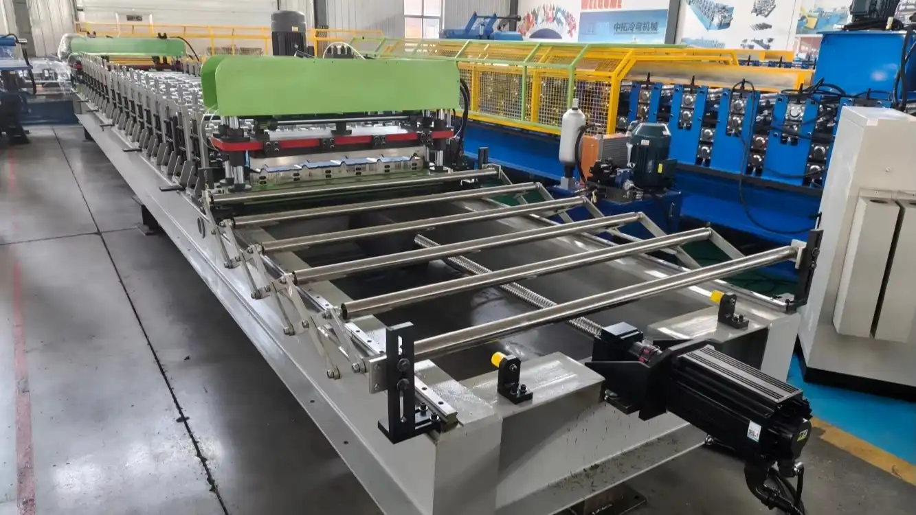 ag trapezoidal roof sheet roll forming machine