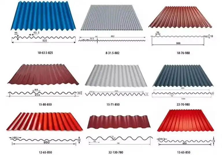 corrugated roof sheet roll forming machine