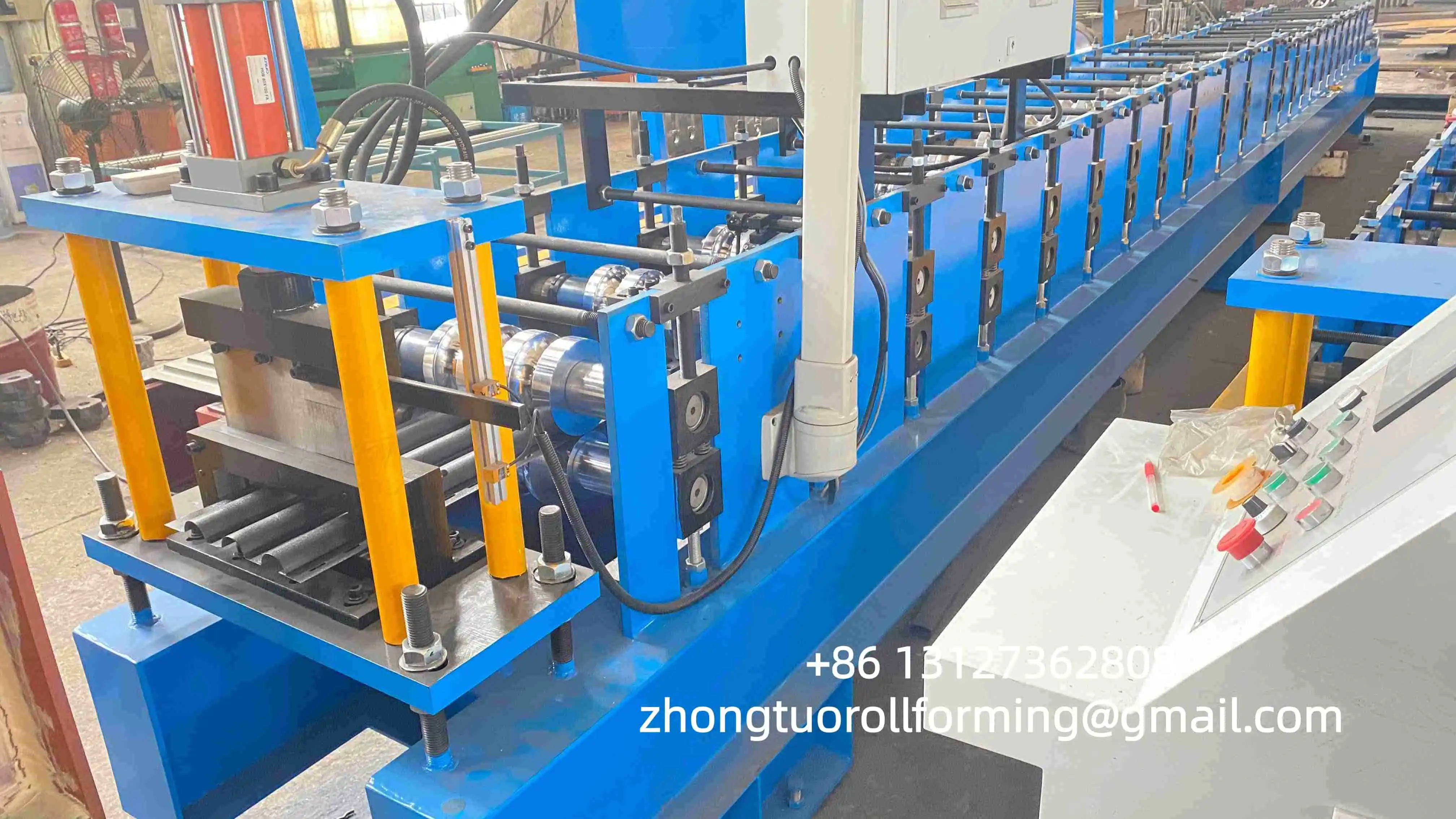 curved wall panel machine