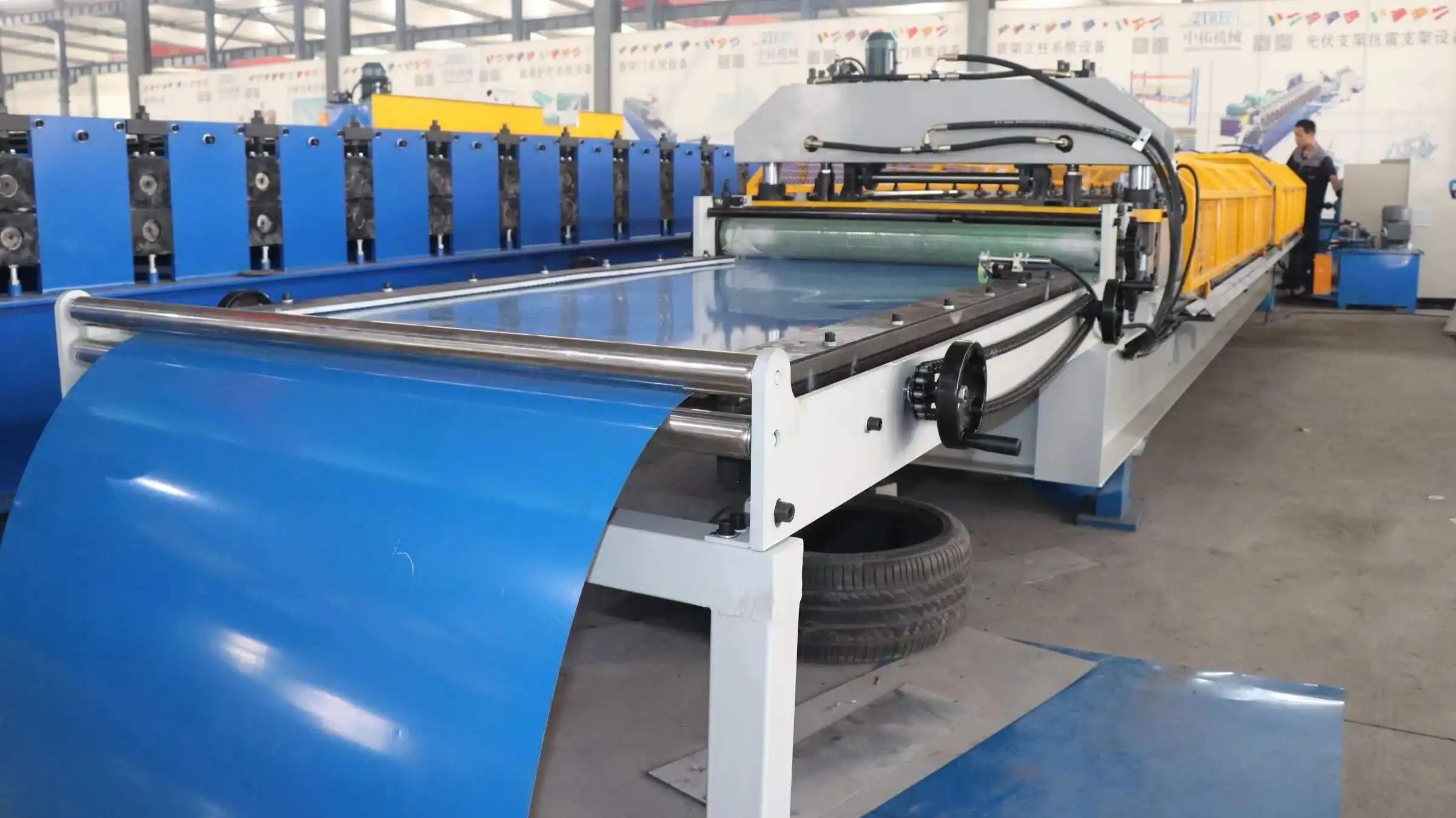 trapezoidal roof sheet roll forming machine trapezoidal roof sheet roll forming machine